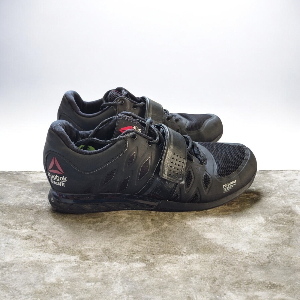 Reebok CrossFit Lifter Plus 2.0 Black Training Shoes 9 Gym Performance Gorpcore